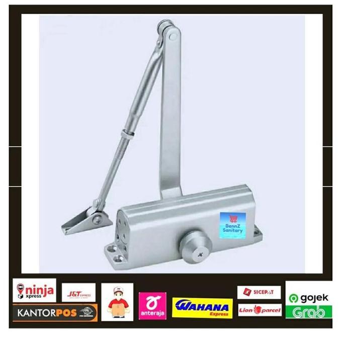 Homeme- Door Closer Alumunium/Penutup Pintu Otomatis/Door Closer Alumunium