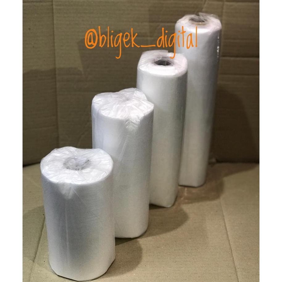 Plastik Buah Bahan Hd Transparan Roll Supermarket