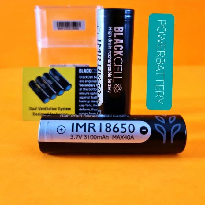 Homeme- Blackcell Imr 18650 | 3.7V | 3100Mah | 40A