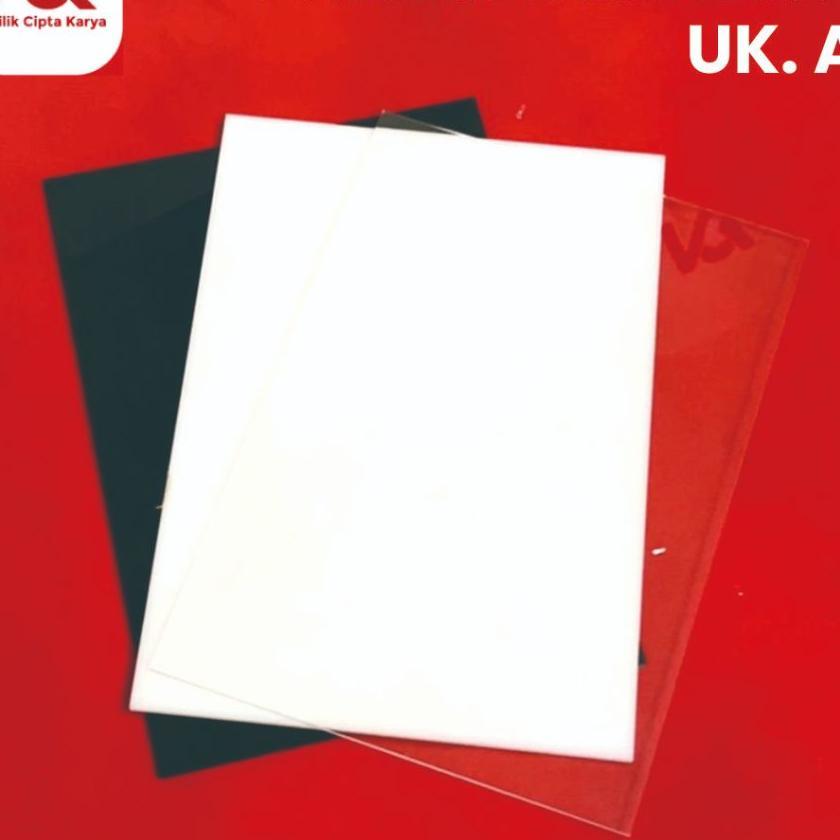 Akrilik Lembaran A1 | | Akrilik Lembaran Premium | Acrylic Sheet | Bahan Signage, Display, Kerajinan