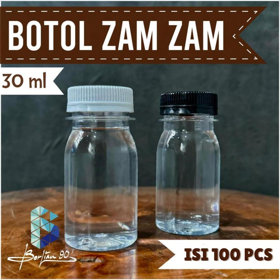 Botol Zam Zam 30 Ml Botol Kapsul Botol Plastik Botol Zamzam Botol 30 Ml Isi 100Pcs