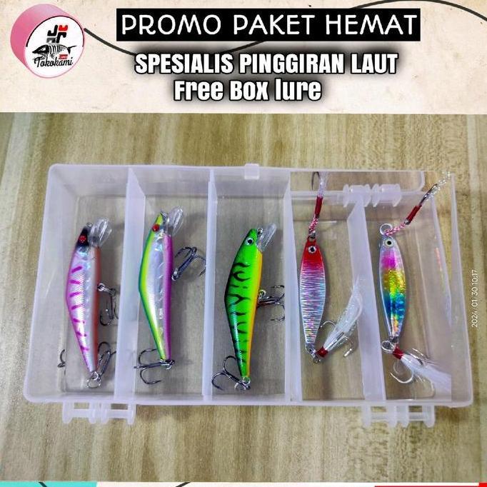 Pesce- Micro J 10 Gram + Minnow Sinking Lure Pancing