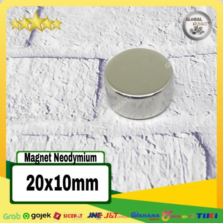 Magnet Neodymium/ Magnet Bulat 20X10Mm