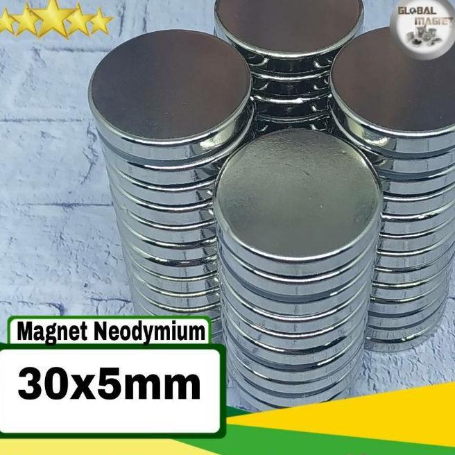 Magnet Neodymium Kuat N52 30X5Mm Original