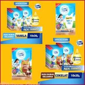 Latte- Kompleta Frisian Flag Susu Bubuk | Isi 10 Sachet
