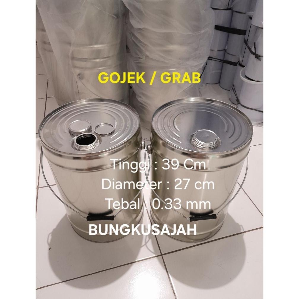 Drum Kaleng 20 Liter BARU  Tutup Screw