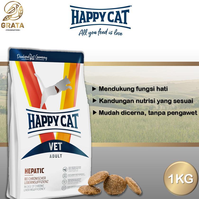 Happy Cat Vet Hepatic 1Kg Dari Kemasan 4Kg | Happy Cat Hepatic 1Kg Kemasan Repack