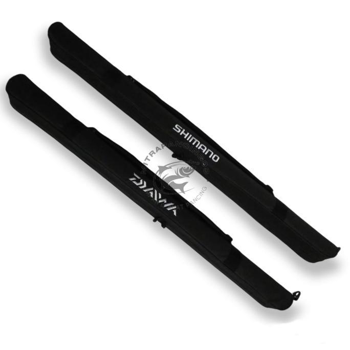 Pesce- Tas Pancing Hard Case Rod Pack Shimano Hitam - Tas Joran 100Cm