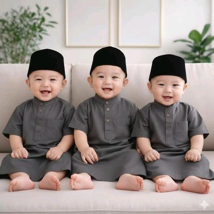 Stile- Peci Anak Bayi & Balita 1 Bulan - 3 Tahun Bahan Beludru Halus Kopiah Songkok Exlusive Quality