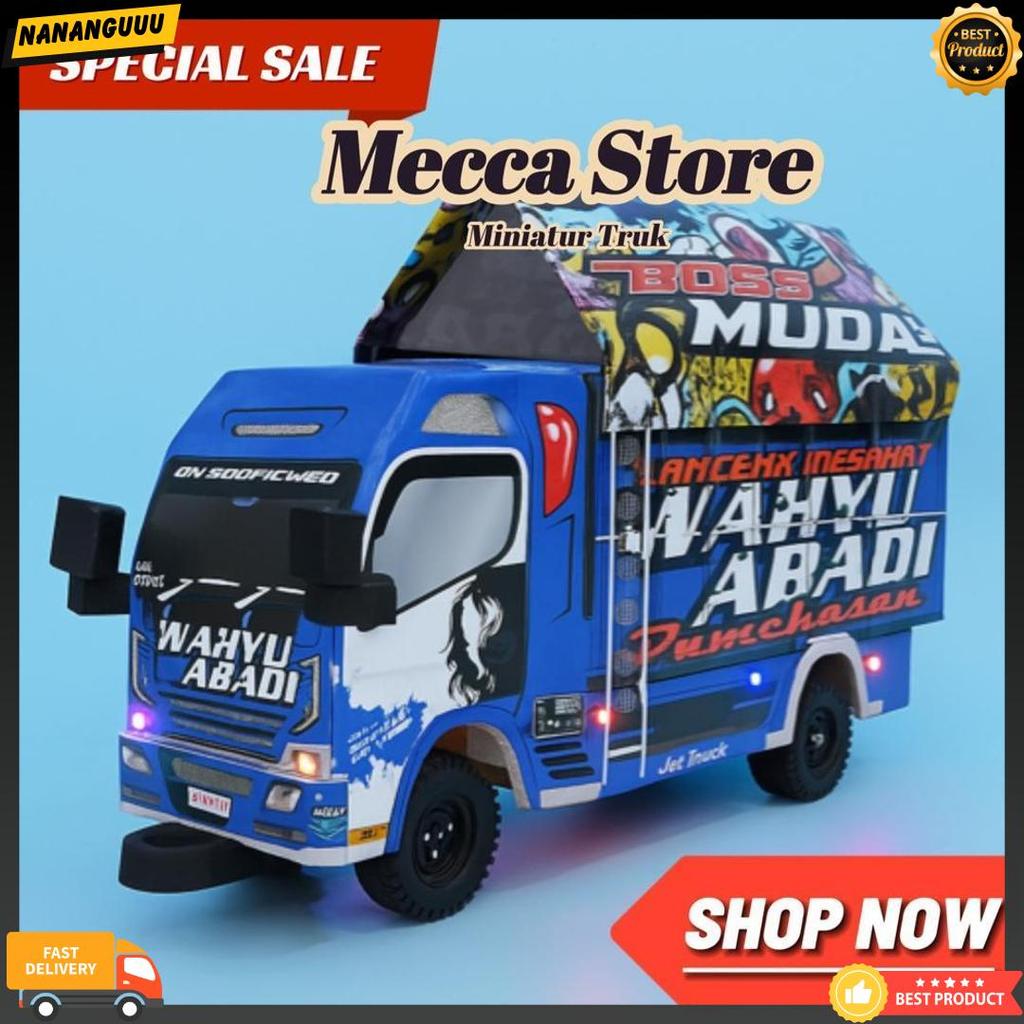 ( Cod ) Truk Oleng Wahyu Abadi Besar Panjang Bisa Custom Foto Dan Nama Di Pintu Belakang Produk Ungg