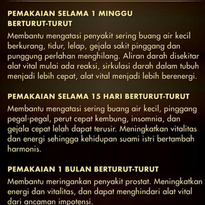 Sale Celana Dalam Kesehatan Zeddo Gold Asli 100%