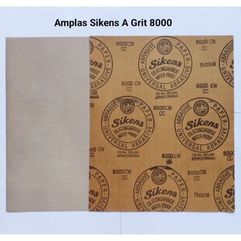 Amplas Sikens A Grit 8000 Siken
