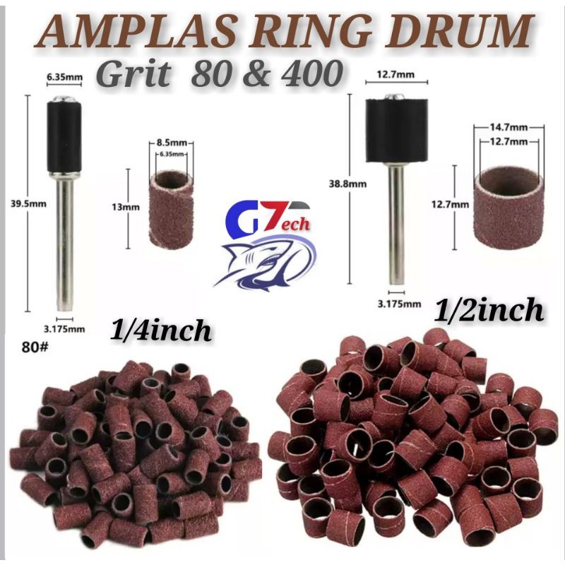 Mata Bor Amplas Kipas Flap/ Amplas Drum Amplas Ring Drum /Amplas Flap /Amplas Kipas