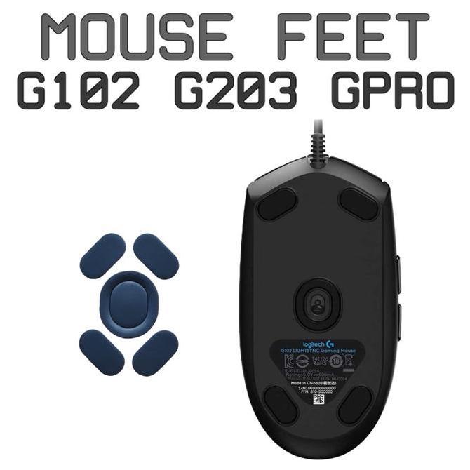 Mouse Feet Glide Logitech G102 / G203 / GPRO