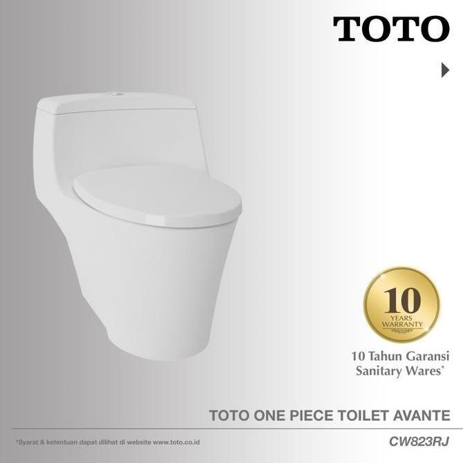TOTO Closet CW823RJ | Closet Duduk - Kloset - Kloset Duduk