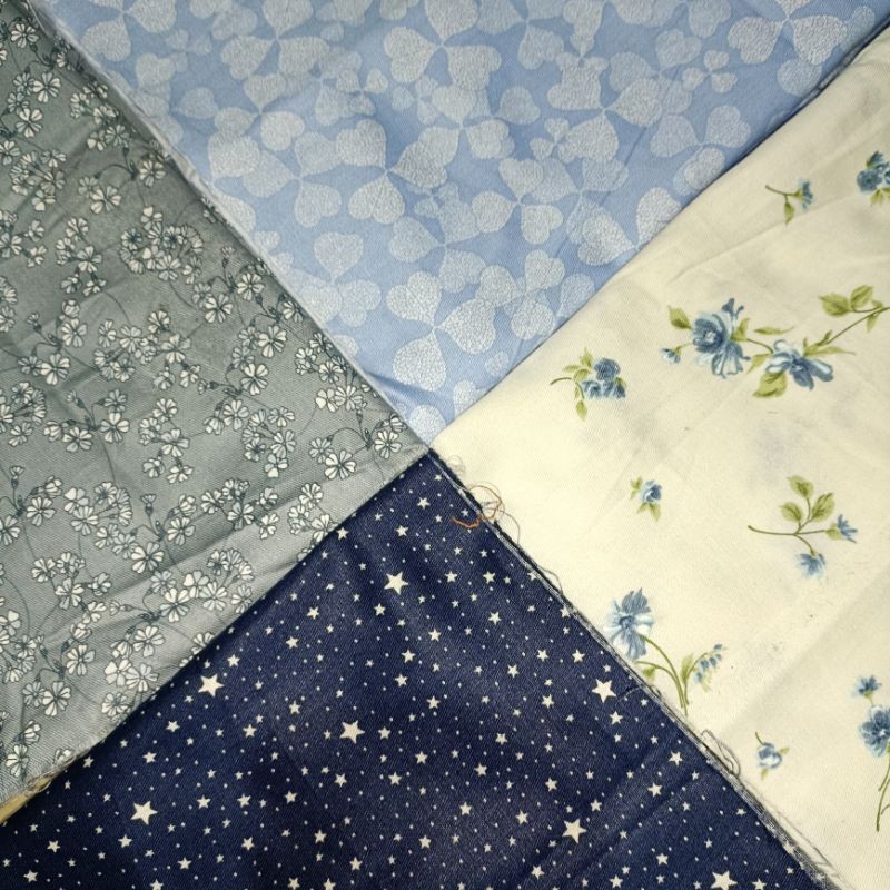 Kain Perca Katun Jepang Tokai Senko Original Untuk Kerajinan