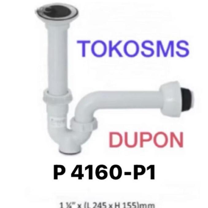 Murah Sifon Angsa Wastafel Afur Wastafel Plastik Sifon Dupon P4160-P1 Angsa Washtafel