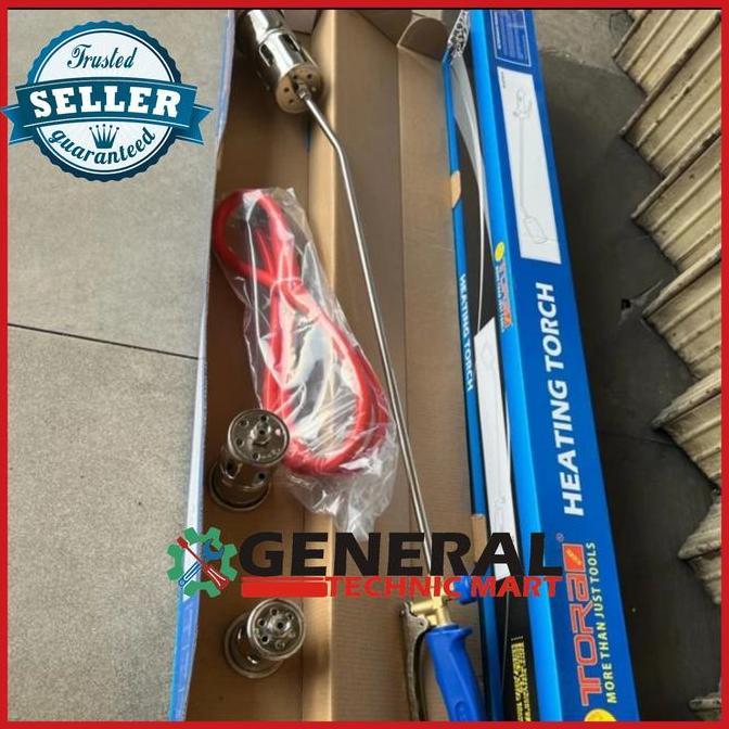 Heating Torch Gas LPG+Selang Panjang Tora-Heating Torch HT7015 1mtr