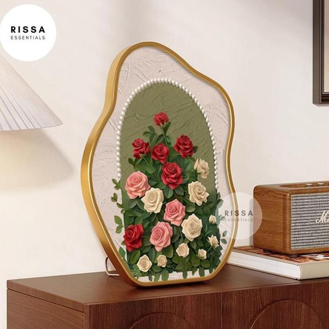[RISSA] Standing Frame Dekor Korea Home Decor Properti Foto Prop Foto Layout Aesthetic Foto Studio R