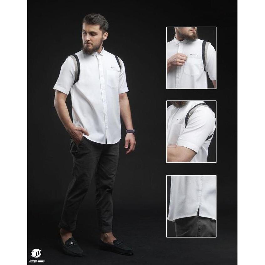 Samase Kemko Shoulder Stripe Lengan Pendek U145P Cotton Twill 2.1