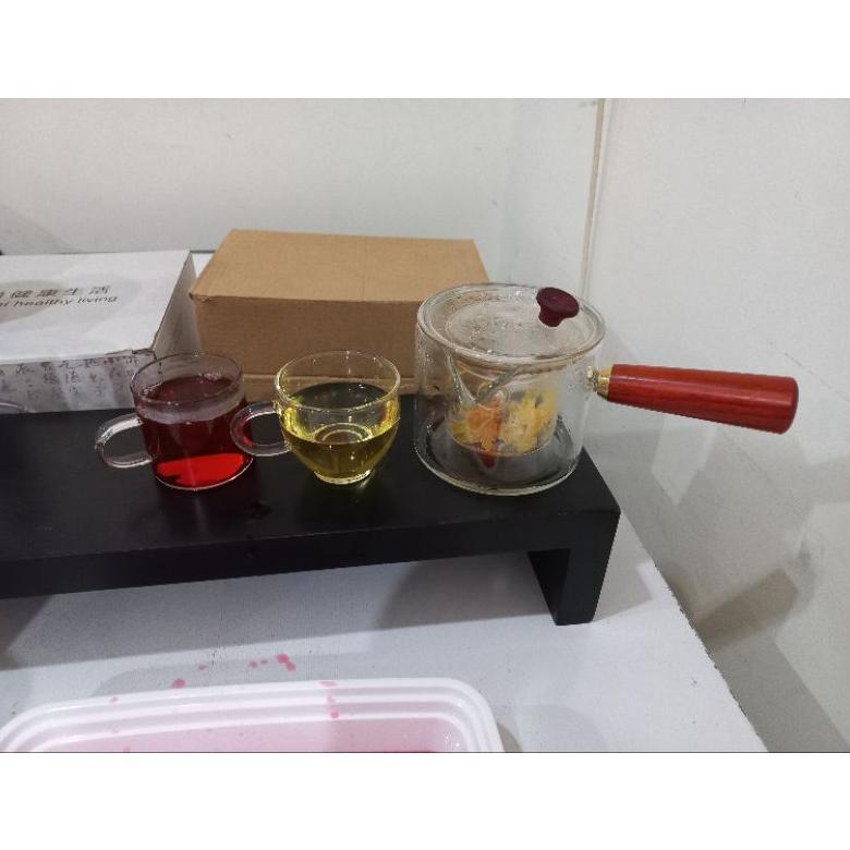 Terlaris Teaset Kaca / Teko Kaca / Teko Teh Kaca