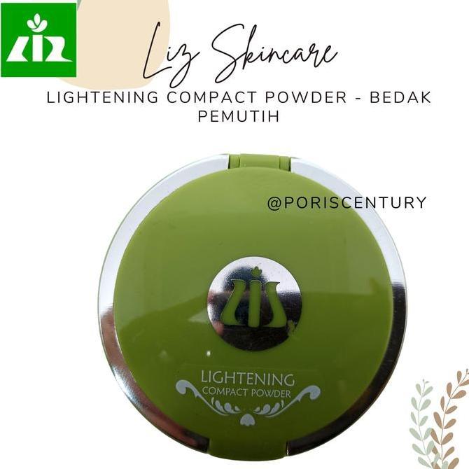 Viso- Liz Skincare Lhtening Compact Powder / Liz Skin Bedak Pemutih Untuk Whitening Dan Flek Hitam D