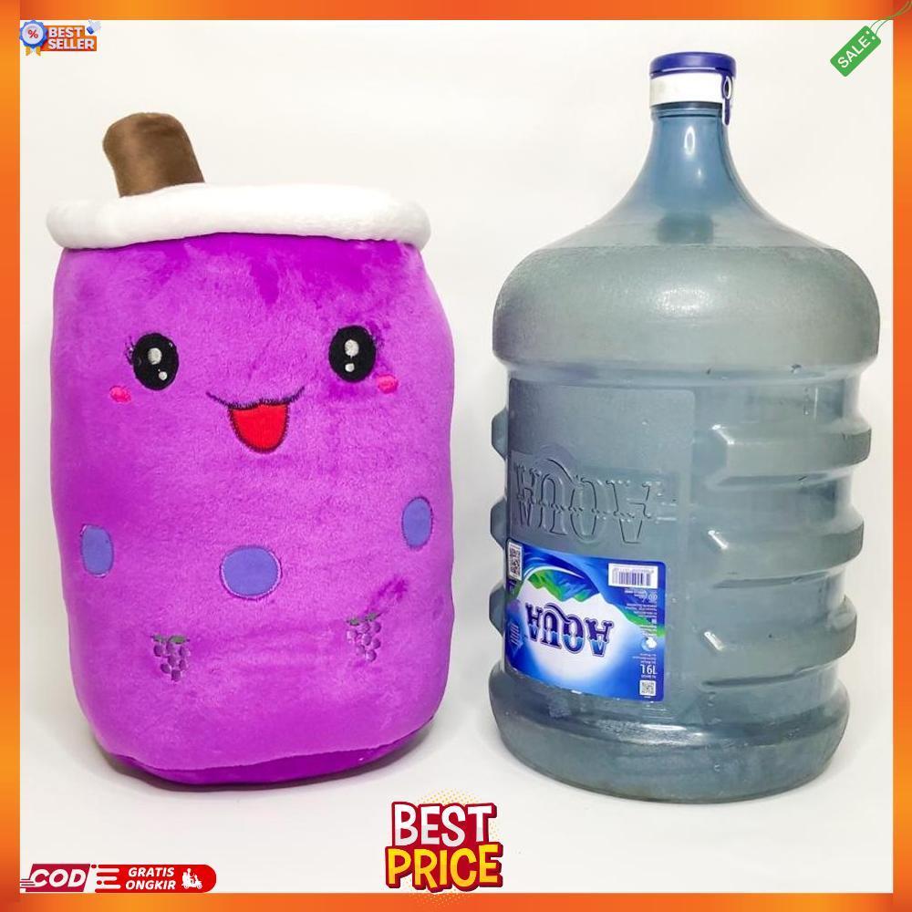 TERMURAH boba jumbo Boneka boba sugar milk tea jumbo Bantal Boba bantal gentong galon murah original