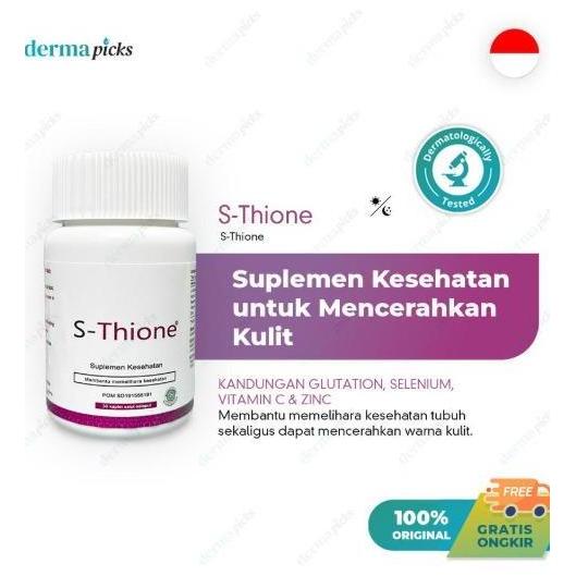 S-Thione Original - Suplemen Kesehatan & Pencerah Kulit Terbaru !!!