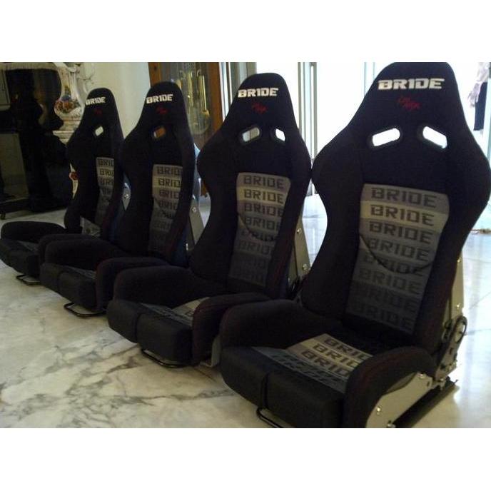 * RACING SEAT BRIDE LOWMAX BLACK CARBON BLACK ''