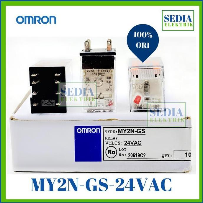 Relay Omron My2N-Gs-24Vac My2N Gs 24Vac Forsale