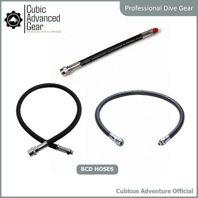 BCD Inflator Low Pressure Hose - Replacement for Scuba Diving BCD