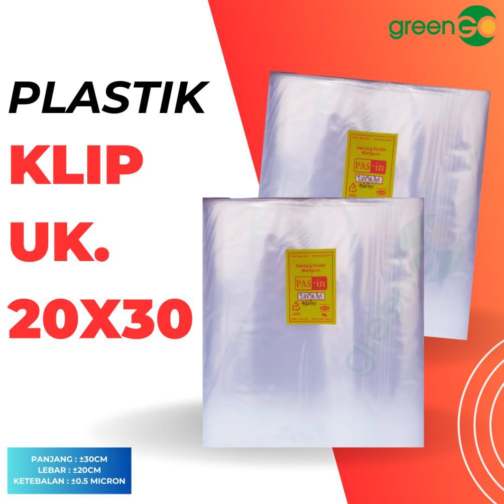 Terlaris Plastik Klip Besar 20X30 Plastik Barang Plastik Makanan Plastik Pas-In