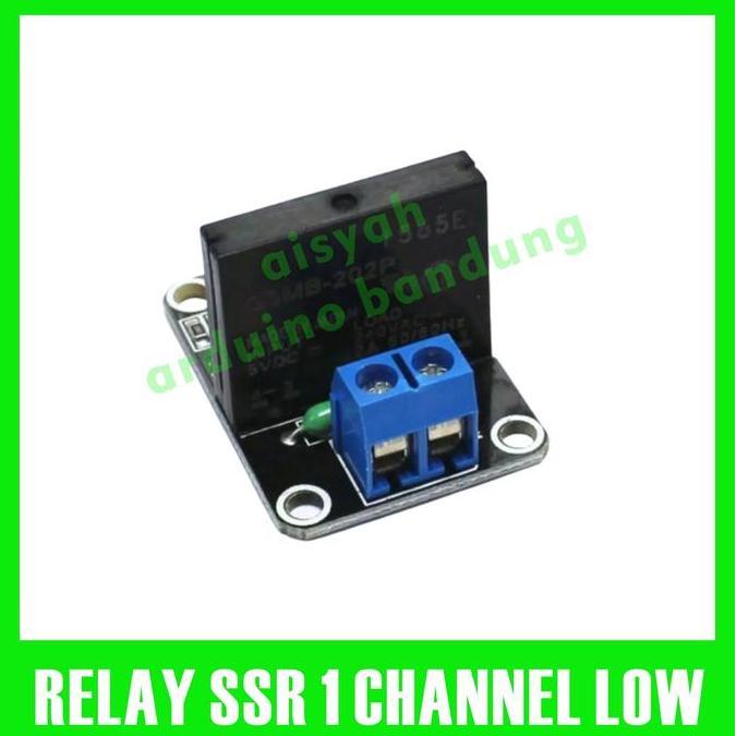 Ssr Low Level 1 Channel Solid State Relay Module 5V Dc Termurah