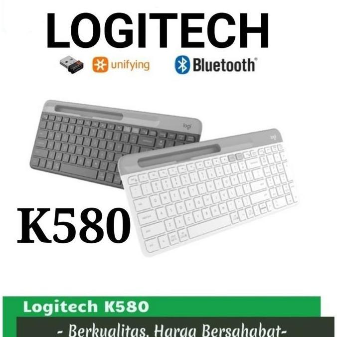 Keyboard Logitech K580 Slim Multidevice keyboard wireless
