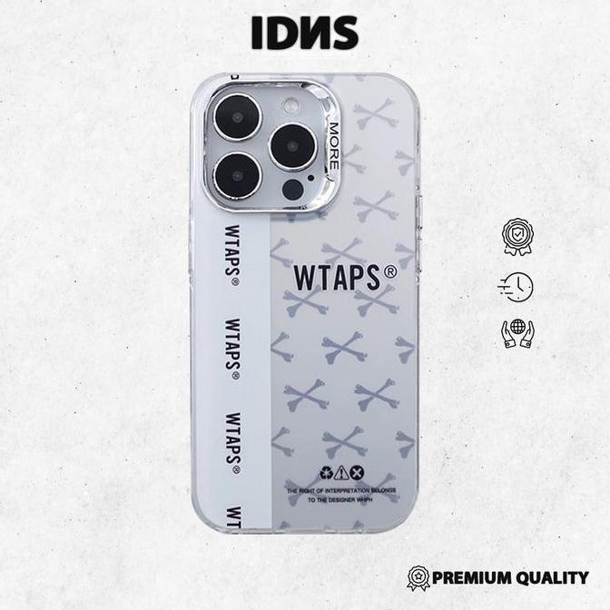 TERBARU - IDNS Hardcase Iphone Wtaps 02 White / Casing Wtaps / Casing Iphone 11 / Case Iphone 11 / C
