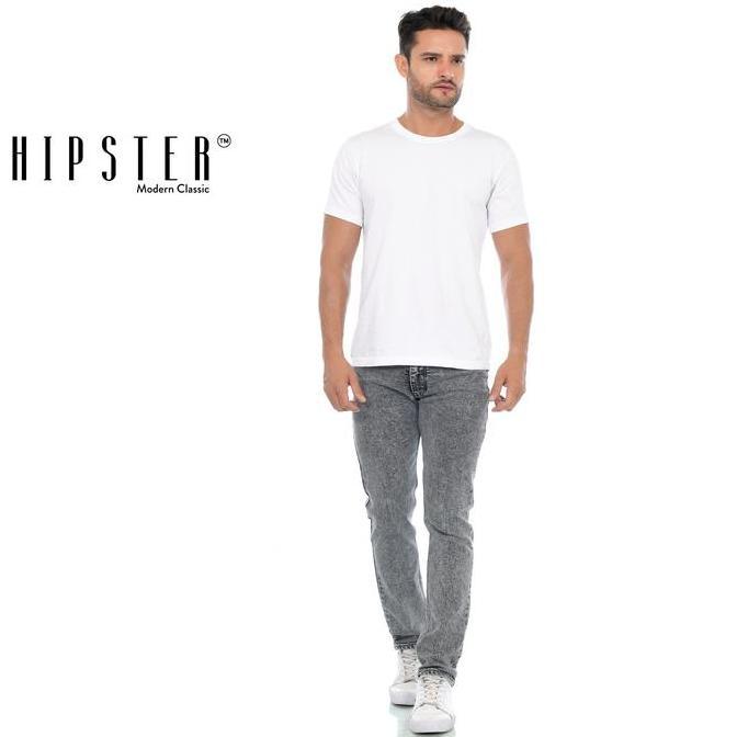 Anata- Hipster Celana Panjang Jeans Denim Pria Rna Sandsh Black