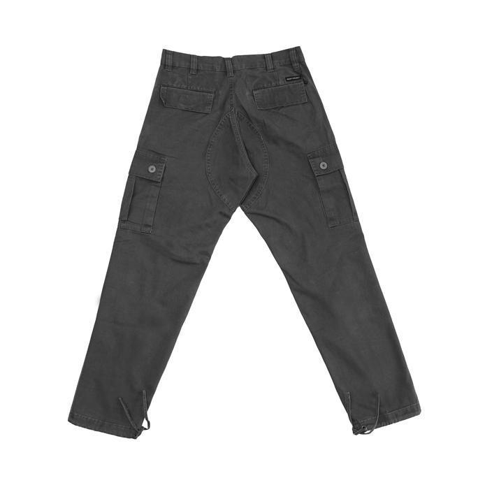 Meart - Cargo Long Pants "Grey Monkey" Celana Cargo Panjang Canvas Pria Keren Nyaman Unisex Casual