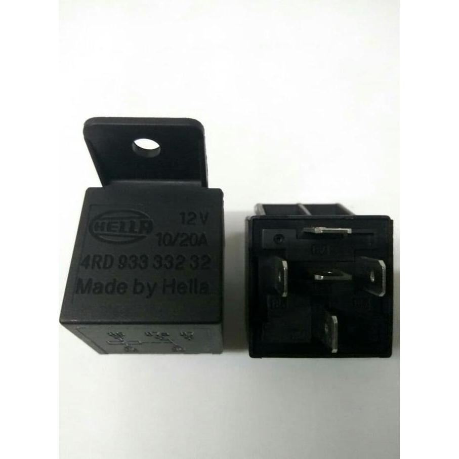 Relay Hella 12V Kaki 5 87A Relay Pemutus Original