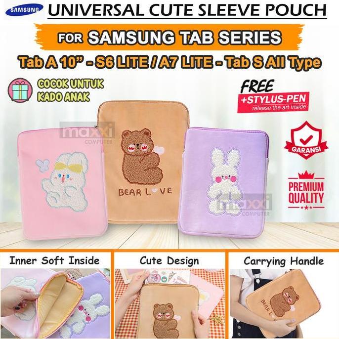 Sleeve Pouch Tab Tablet Samsung Tab A6 A7 A8 S6 Lite S7 S8 10 11 Inch