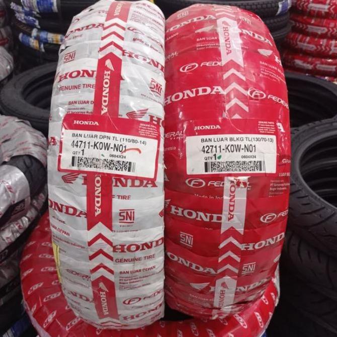 Ban Luar Tubles 110/80-14, 130/70-13 Kow Honda Adv 150, Adv 160 Original