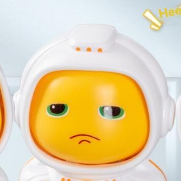 Boneka Astronot Nailong Berubah Wajah Naga Susu Tas Ekspresi Lucu 3 Ekspresi Wajah Mainan Anak
