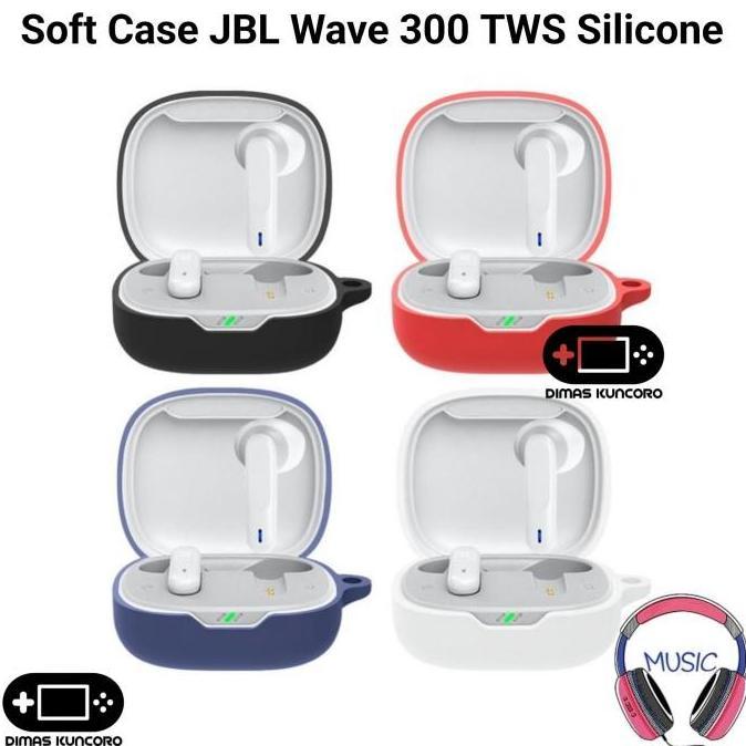 Soft Case JBL Wave 300 TWS silicone silicon 300tws bumper casing shell
