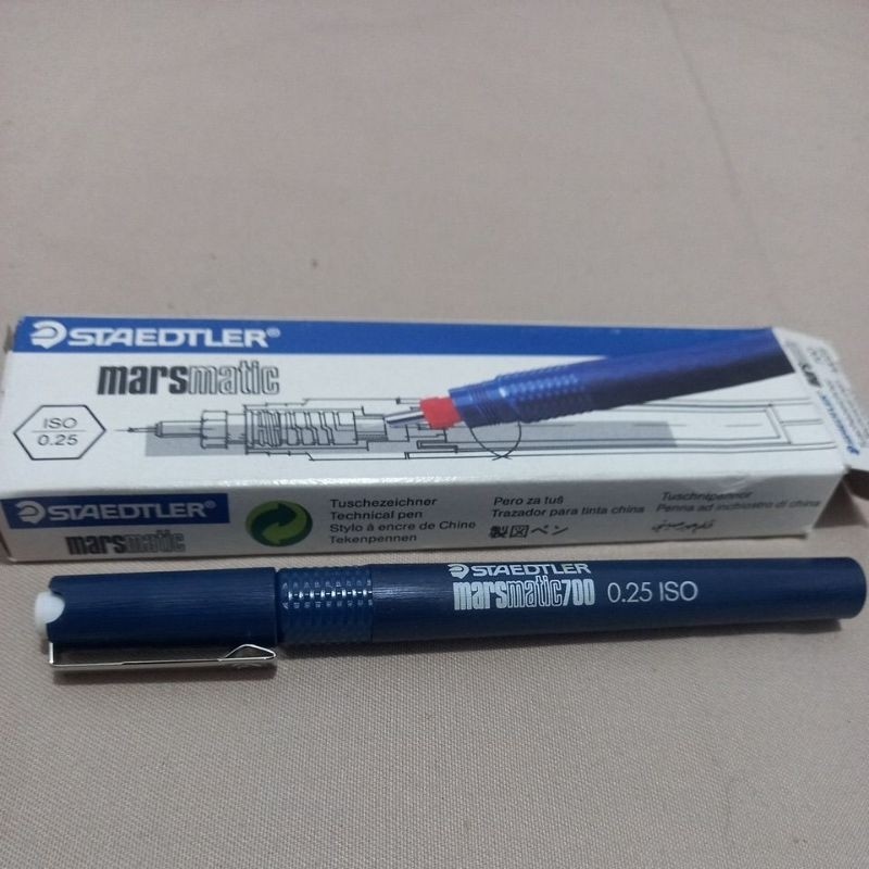 Staedtler  700 Pen Rapido Marsmatic Made In Germany Asli  0,25  Plus Reffil Drawing Pen