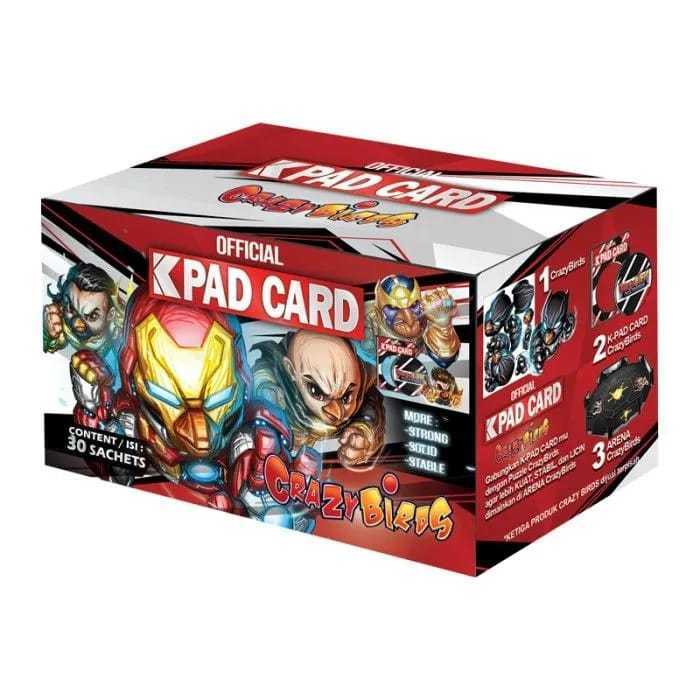 K-Pad Crazy Bird Isi 30 Pcs - Base Crazy Bird - Crazy Bird Kpad - Official Kpad Cb