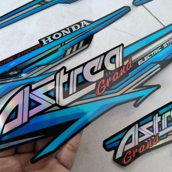 Hologram Striping Astrea Grand  Striping Honda Grand Striping Hologram