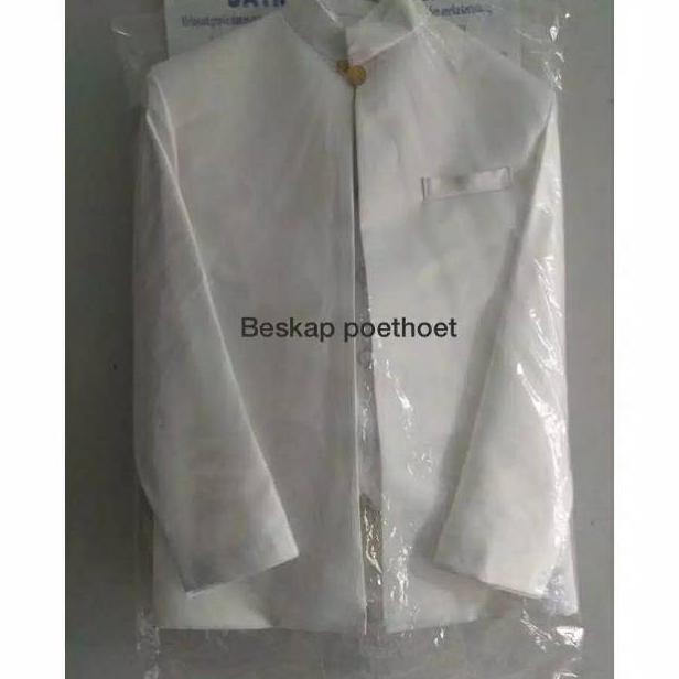 Free Ongkir Jas Akad Nikah Putih Simple Elegan Bukan Beskap Set Celana