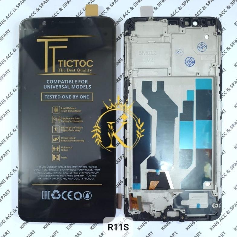LCD TOUCHSCREEN FRAME OPP R11S