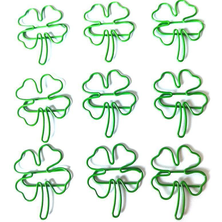 10/100Pcs Irregularly Shaped Colorful Paperclips With Musical Notes Office Supplies Animal Paperclip