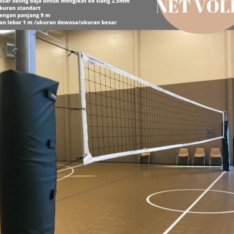 Net voli original MIKASA sling baja net voli murah