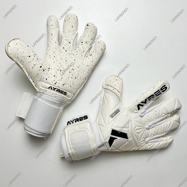FREE SABLON NAMA SARUNG TANGAN KIPER AYRES SERIES 01 PUTIH ORIGINAL
